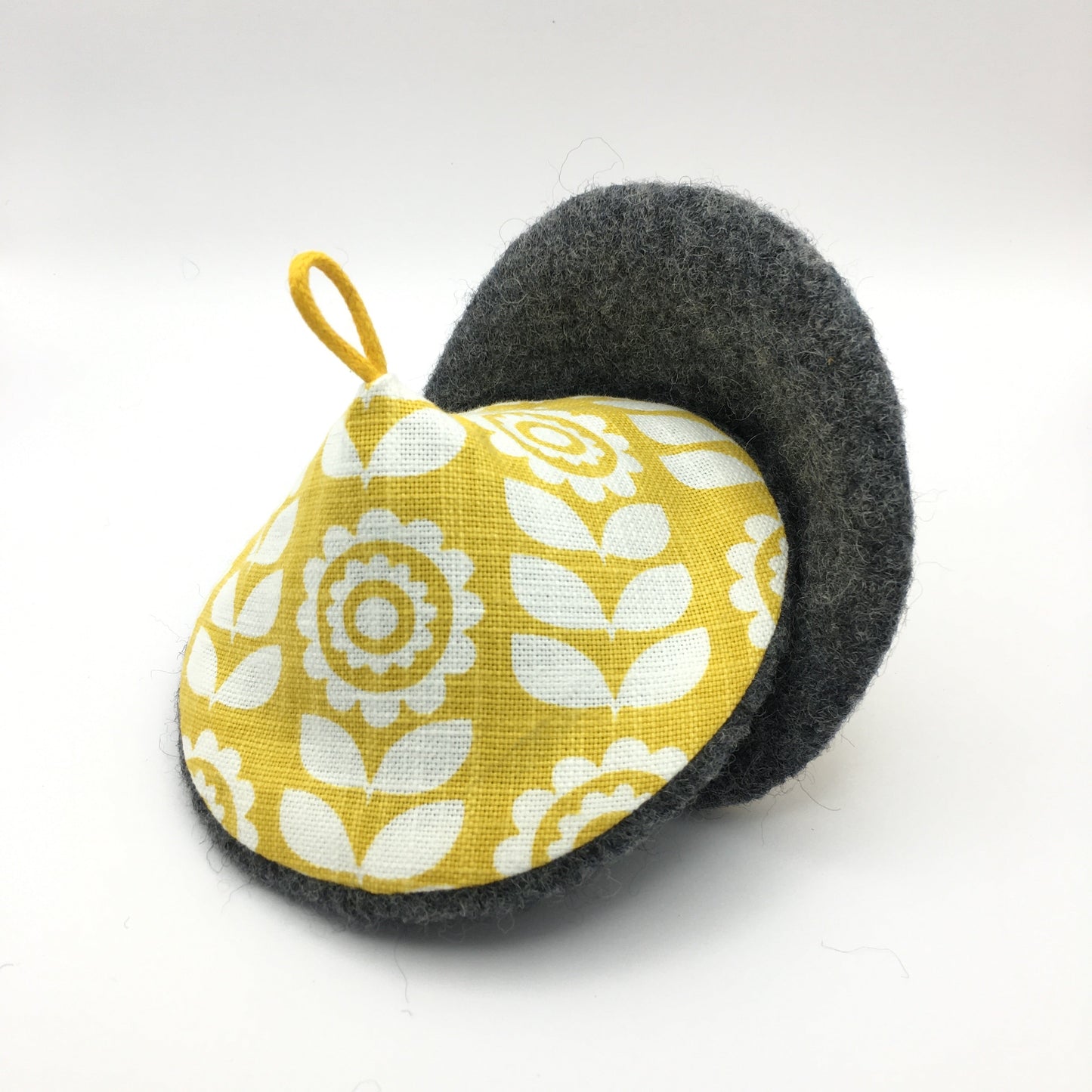 Maniques Tournesols - Jaune / Anthracite