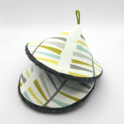 Maniques Bambous - Pastel  / Anthracite