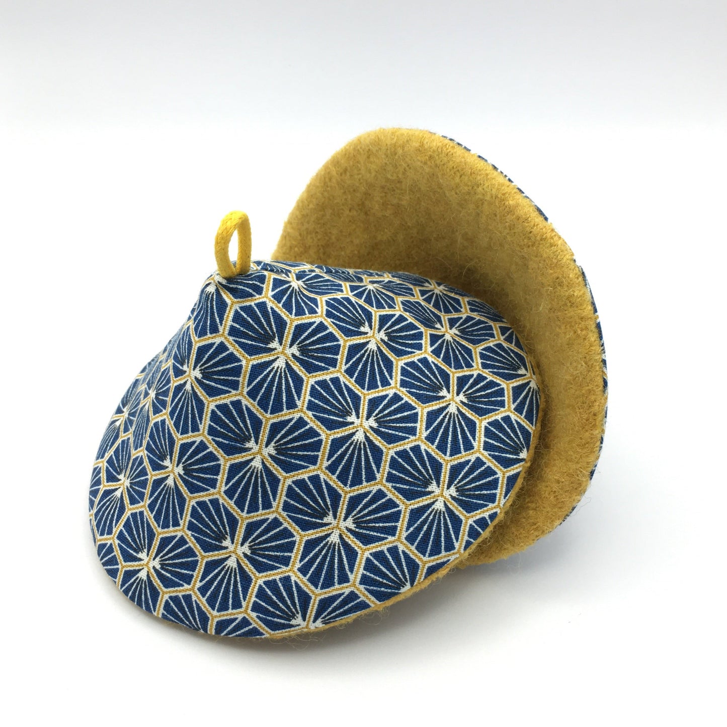 Maniques Japonaises - Bleu / Ocre