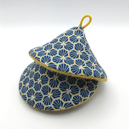 Maniques Japonaises - Bleu / Ocre