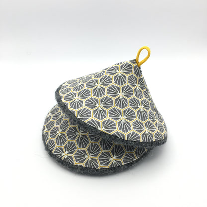 Maniques Japonaises - Gris / Anthracite