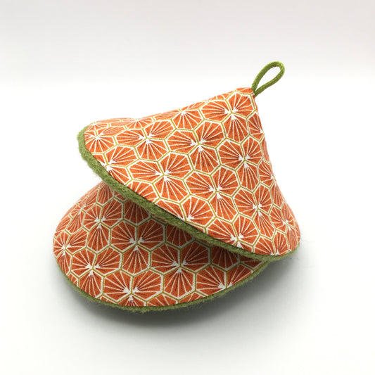 Maniques Japonaises - Orange / Vert