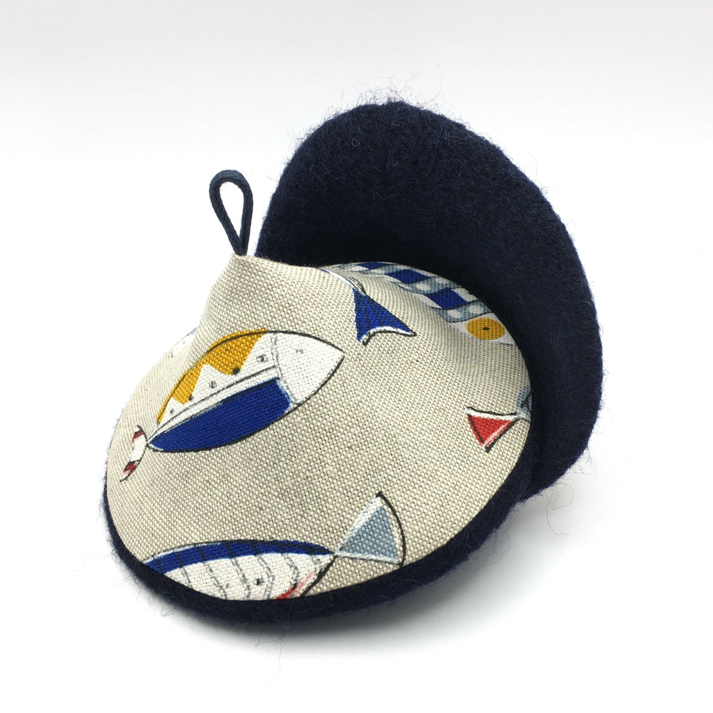 Maniques Poissons - Multicolore / Marine