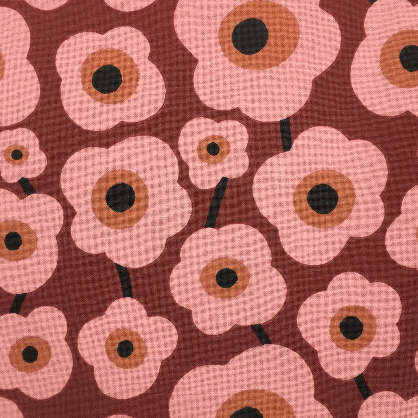 Maniques Camélias - Pourpre / Marine