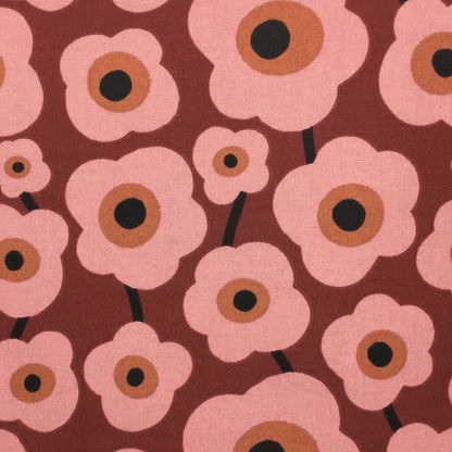 Maniques Camélias - Pourpre / Marine