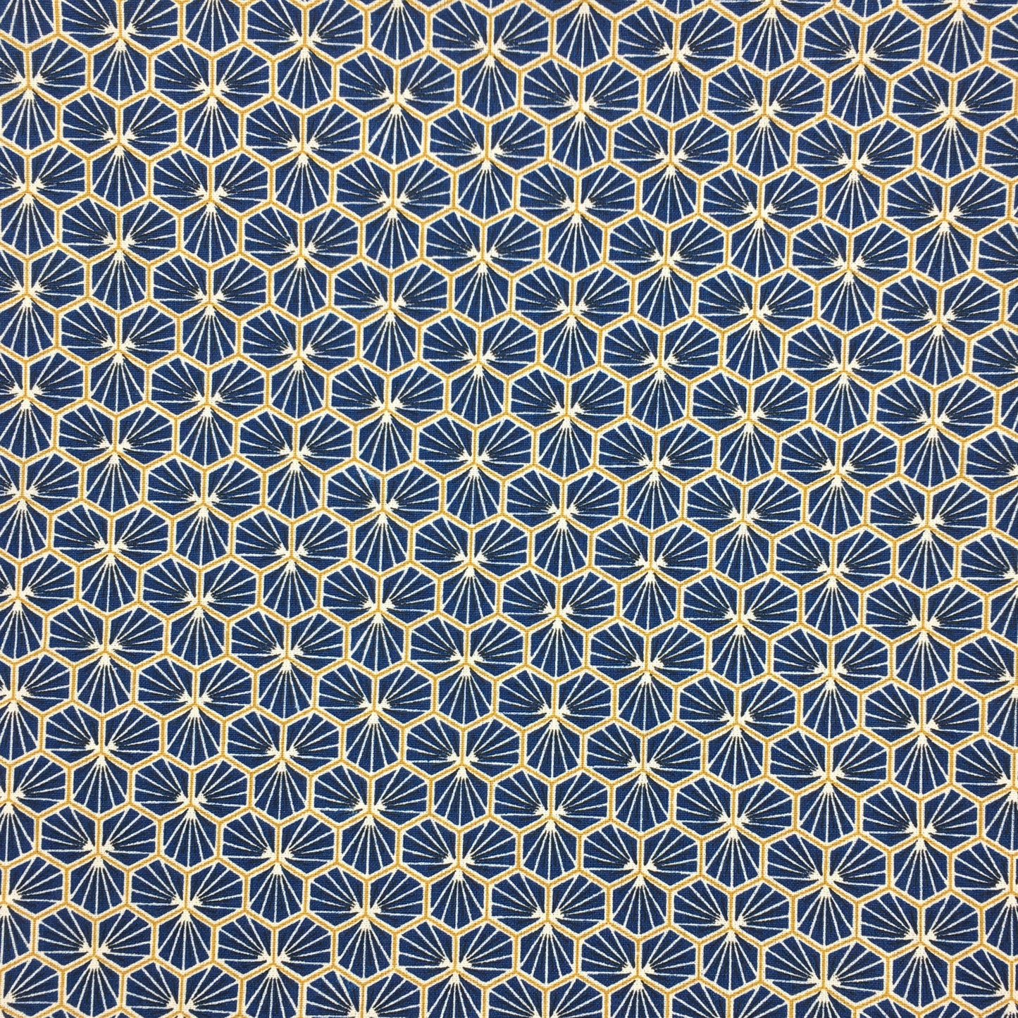 Maniques Japonaises - Bleu / Ocre