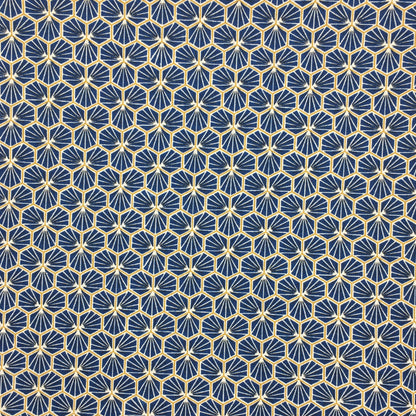 Maniques Japonaises - Bleu / Ocre