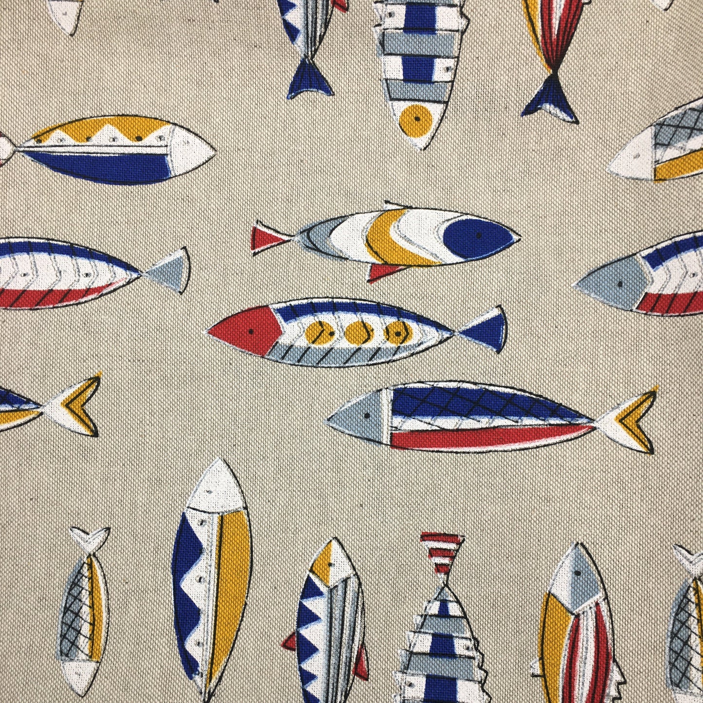 Maniques Poissons - Multicolore / Marine